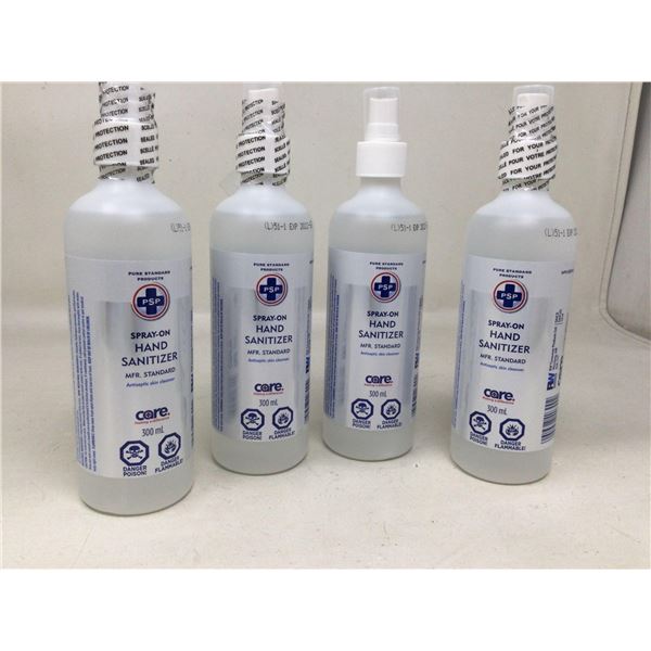 PSP Spray-On Hand Sanitizer (4 x 300ml)