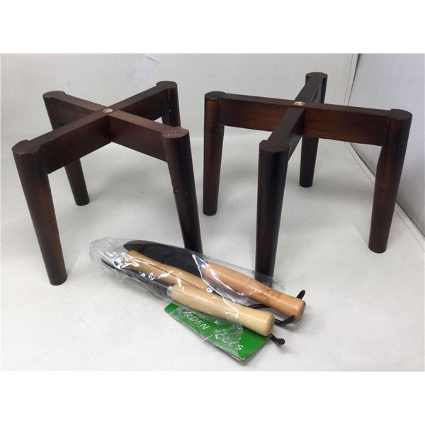 Plant Stands and Garden Tools