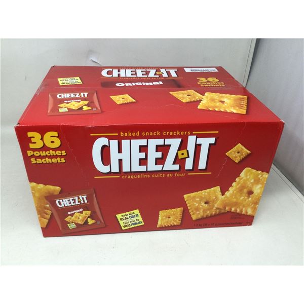 Cheez It Baked Snack Crackers Pouches
