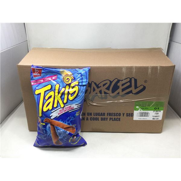 Case of Takis Blue Flame Rolled Tortillas (12 x 280g)