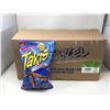 Image 1 : Case of Takis Blue Flame Rolled Tortillas (12 x 280g)