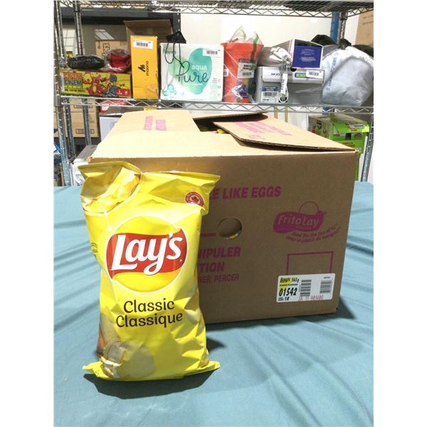 Lays Classic Potato Chips (18 x 165g)