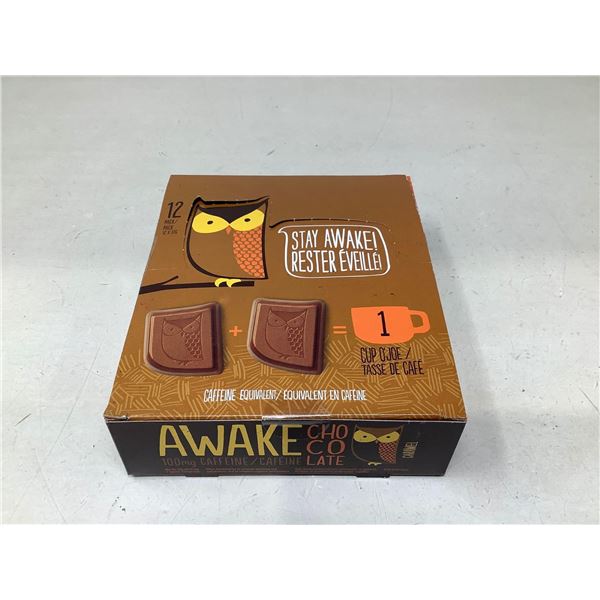 Awake Caffeinated Chocolate Squares
