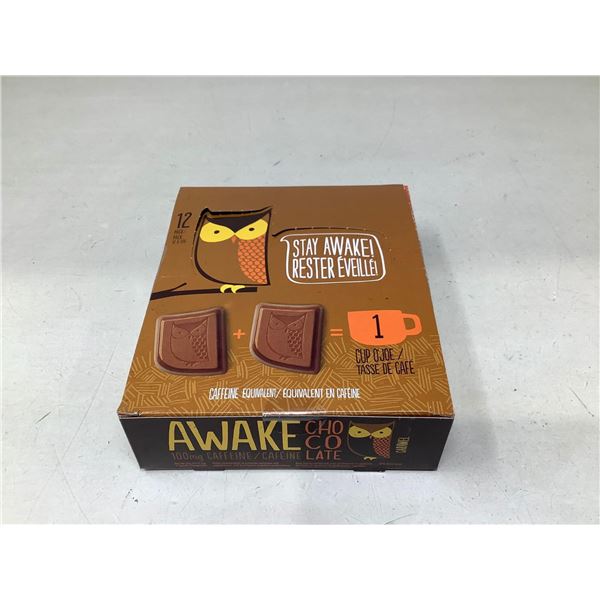 Awake Caffeinated Chocolate Squares