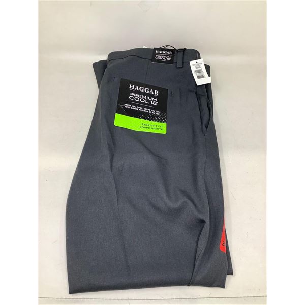 Haggar Premium Cool 18 Straight Fit Pants (34 x 30)