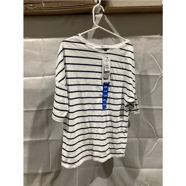 Jacob Striped 3/4 lenght Sleeve Top (L)