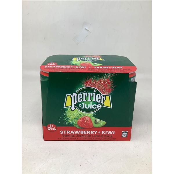 Perrier & Juice-Strawberry & Kiwi (6 x 330ml)