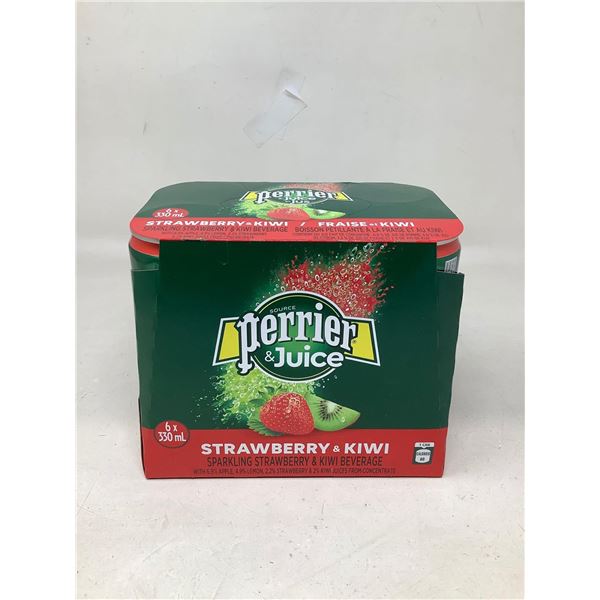 Perrier & Juice-Strawberry & Kiwi (6 x 330ml)