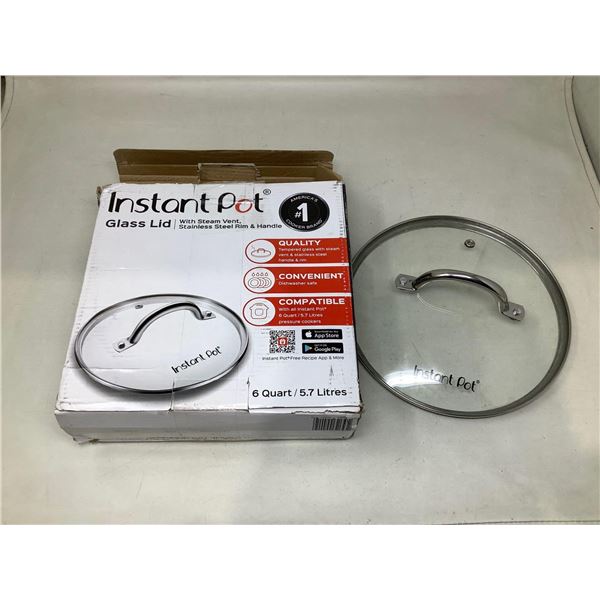 Instant Pot Glass Lid with Steam Vent