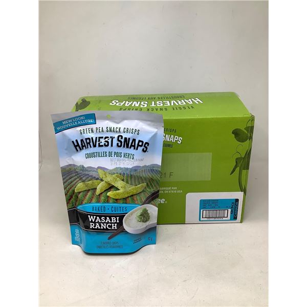 Case of Harvest Snaps-Wasabi Ranch Snap Pea Snacks