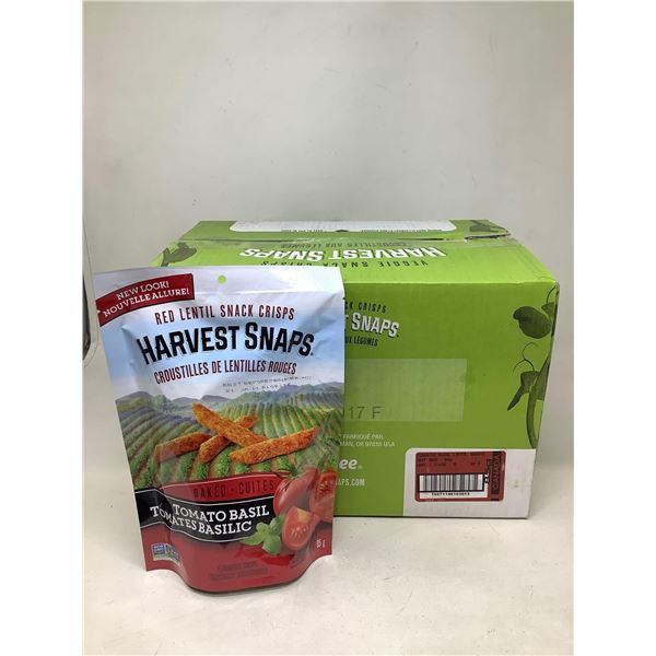 Case of Harvest Snaps-Tomato Basil Snap Pea Snacks