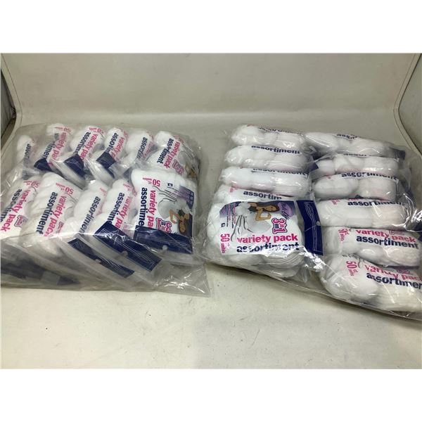 Lot of Cotton Assortment Packs