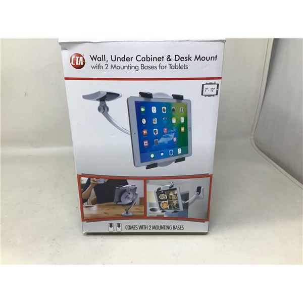 Wall, Under Cabinet & Desk Mount for Tablets