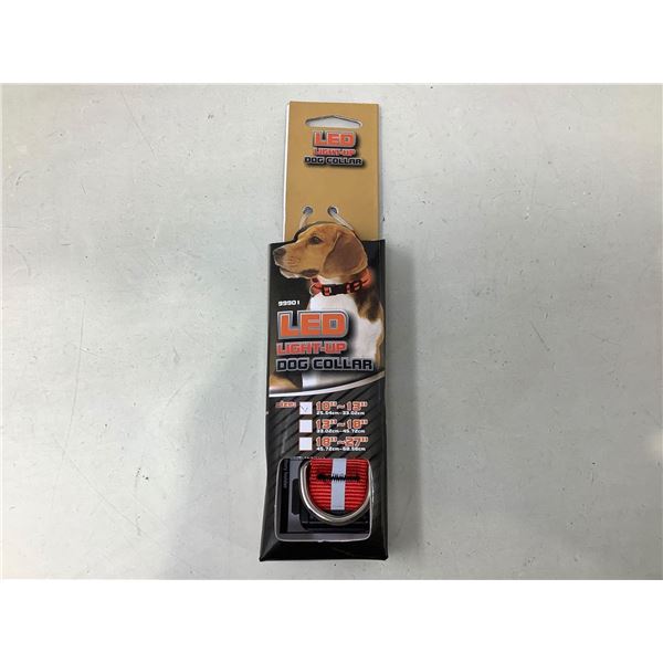 LED Light-up Dog Collar (10in - 13in)