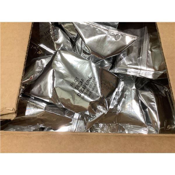 Case of Pilot Decaf Ground Coffee