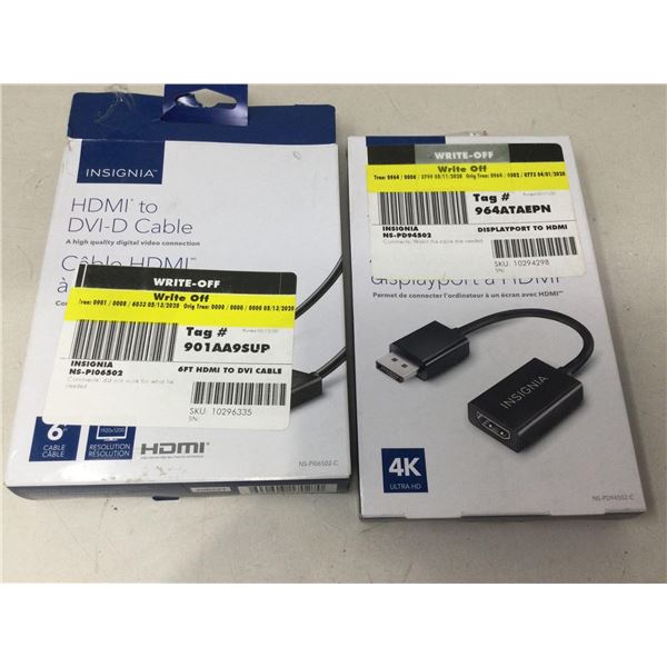 Assorted Insignia Cables