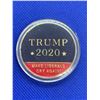 Image 1 : Trump 2020 cased commemorative make merica great again Medallion