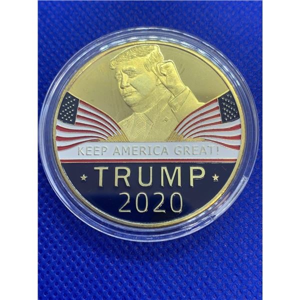 USA Donald Trump Presidential Seal Commemorative Cased Coin