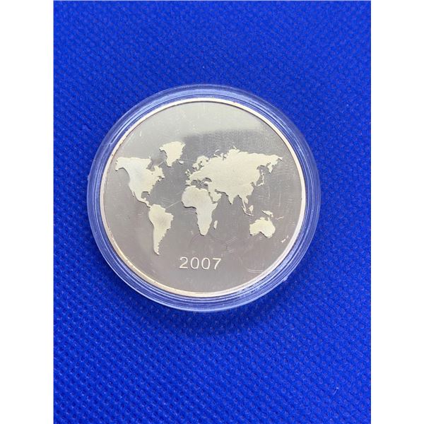 2007 collector Seven Wonders of the World Medallion - Christ-Redeemer Brazil