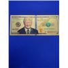 Image 2 : USA Donald Trump Commemorative 1000000  24K Carat  Federal Reserve Note.