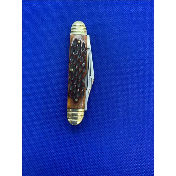 Boker Antler Style Folding Pocket Knife