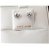Image 1 : 10K White Gold Moissanite(1.65ct) Earrings (~weight 0.76g), Made in Canada, Appraised Retail $1165