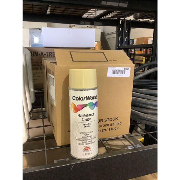 Case of Colorworks Maintenance Choice Aerosol Spray Enamel (6 x 312g)