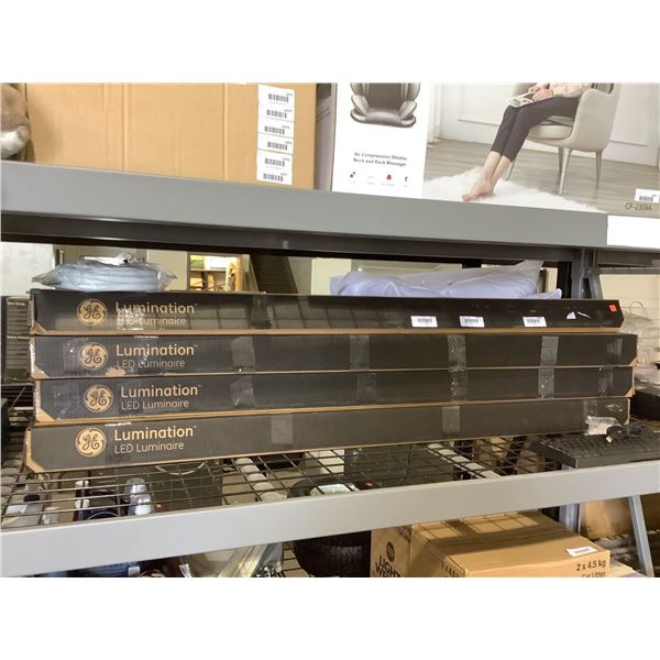 GE Lumination SS Series LED Light Panel Kit - Install from 8-16 ft - includes 4 boxed lights