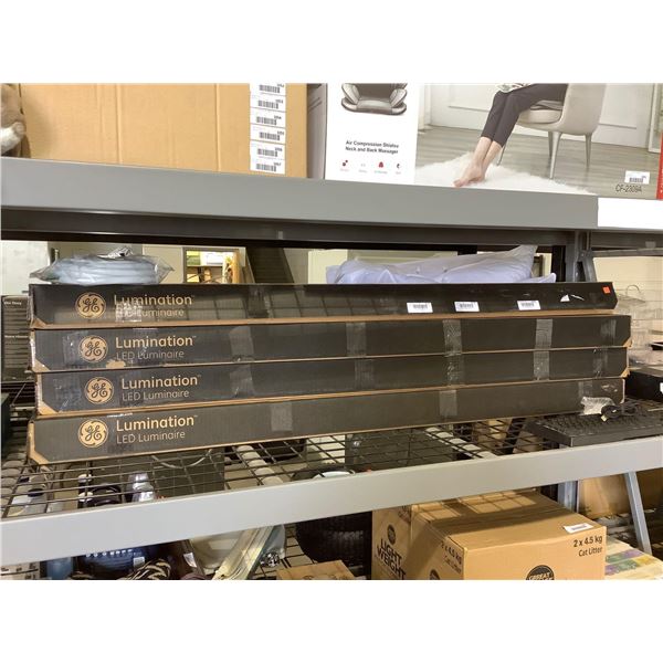 GE Lumination SS Series LED Light Panel Kit - Install from 8-16 ft - includes 4 boxed lights