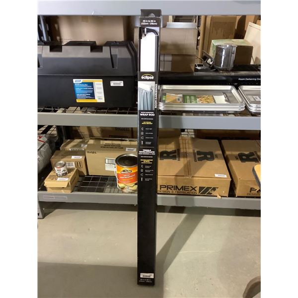 Eclipse Room Darkening Wrap Rod (48in to 86in)