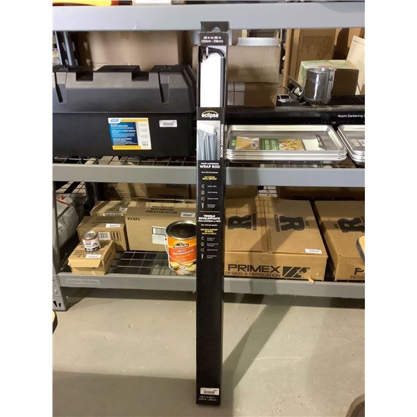 Eclipse Room Darkening Wrap Rod (48in to 86in)