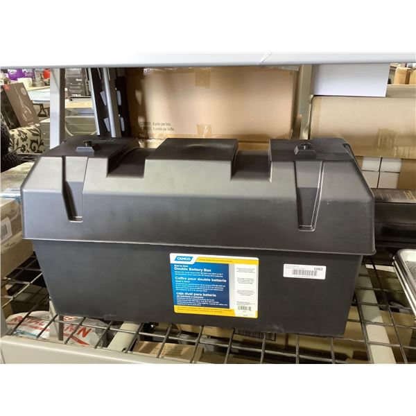 Camco End to End Double Battery Box