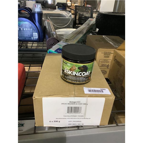 Case of BiologicVet Healthy Skin and Coat Formula (6 x 200g)