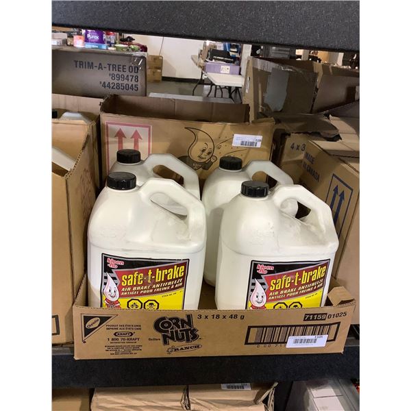 Case of Kleen-Flo Safe-T-Brake Air Brake Antifreeze (4 x 4L)