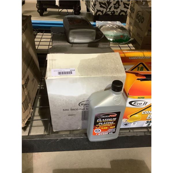 Case of Race Pro Platinum Full Synthetic 5W-30 Premium Motor Oil (6 x 946mL)