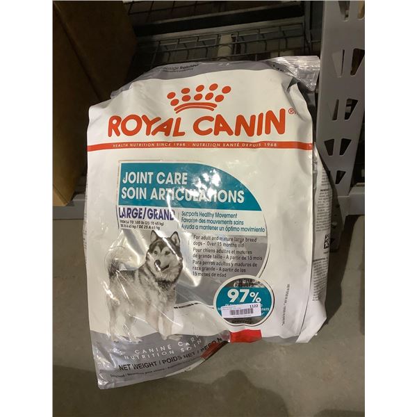 Royal Canin Joint Care Large Adult Dog Food (~30lbs)