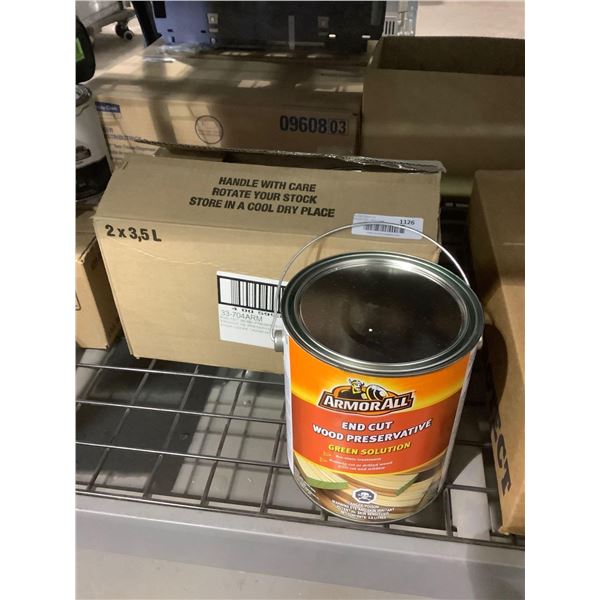 Case of Armor All End Cut Wood Preservative Green Solution (2 x 3.5L)