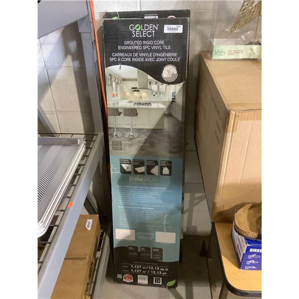 Golden Select Grouted Rigid Core Engineered SPC Vinyl Tile 3 Planks/Box 12.13 sq ft (48.03in L x 12.