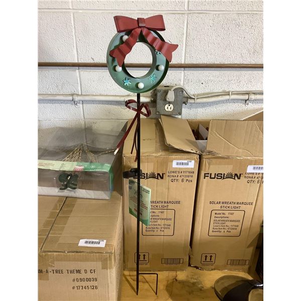 Case of 6 Fusion Solar Wreath Stick Lights