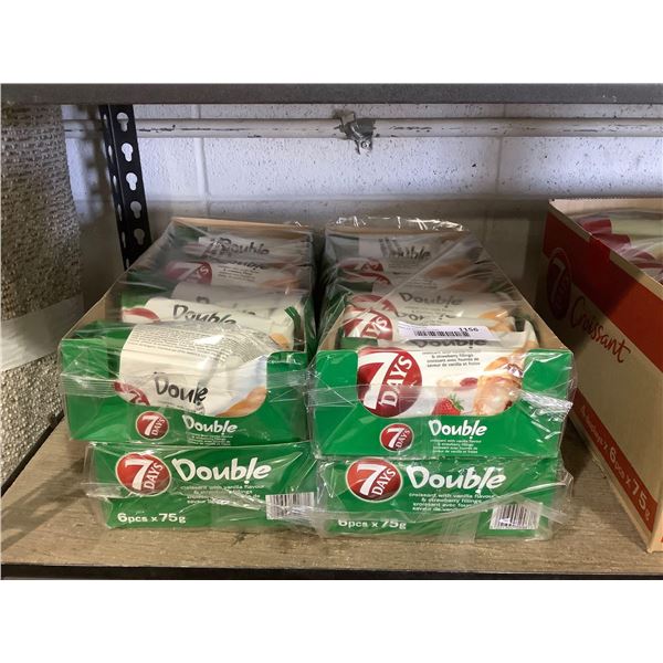 7 Days Vanilla Strawberry Filled Croissants (4 x 6 x 75g)