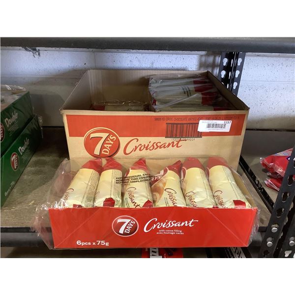 7 Days Cocoa Filled Croissants (4 x 6 x 75g)
