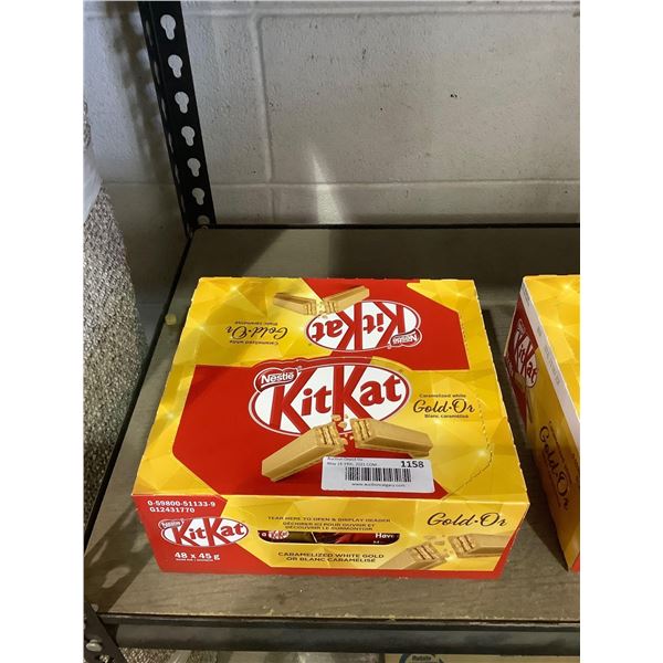 Kit Kat Caramelized White Gold Wafer Bars (48 x 45g)