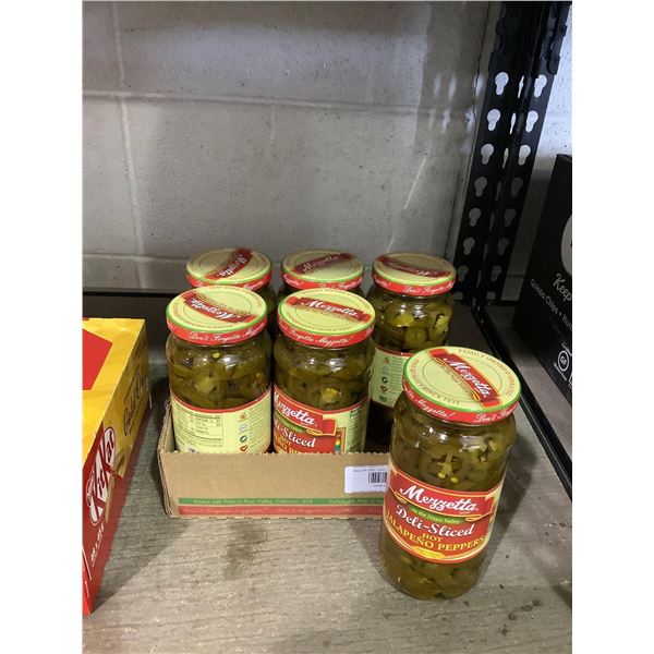 Case of Mezzetta Deli-Sliced Hot Jalapeno Peppers (6 x 473mL)