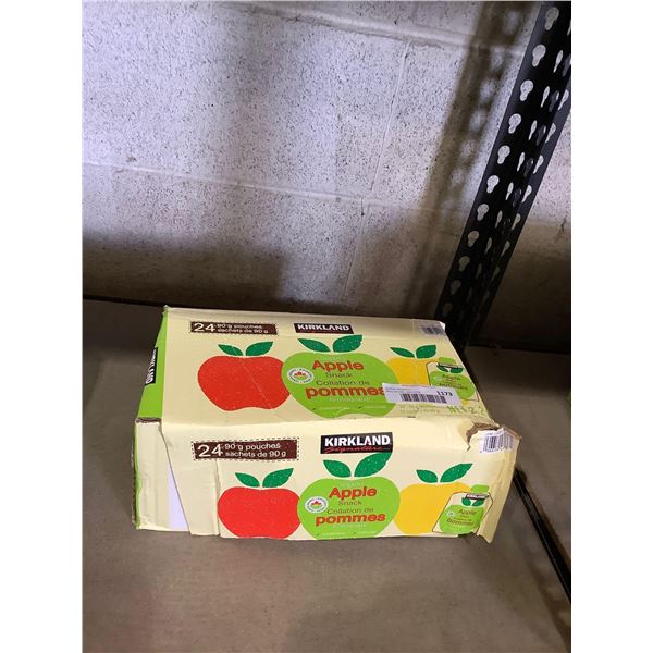 Kirkland Organic Apple Sauce (24 x 90g)