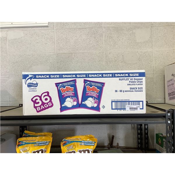 Case of Ruffles All Dressed Potato Chips (36 x 60g)