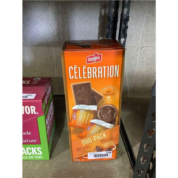 Leclerc Celebration Duo-Pack Milk Chocolate and Caramel Truffle Cookies (900g)
