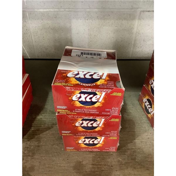 Excel Cinnamon Gum (12 pc x 12pk) Lot of 3