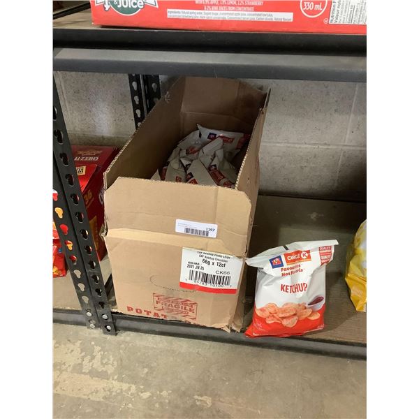 Case of Circle K Ketchup Chips (11 x 66g)