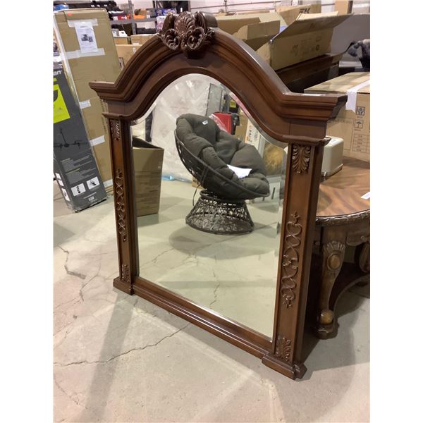 Wooden Frame Mirror (45in W x 41in H)