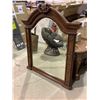 Image 1 : Wooden Frame Mirror (45in W x 41in H)